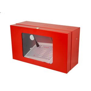 Cabinet rosu Tutondo pentru stațiile de paging 400mm x 230 mmx 165 mm
